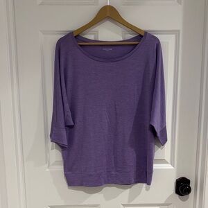 Eileen Fisher Lavender Blouse